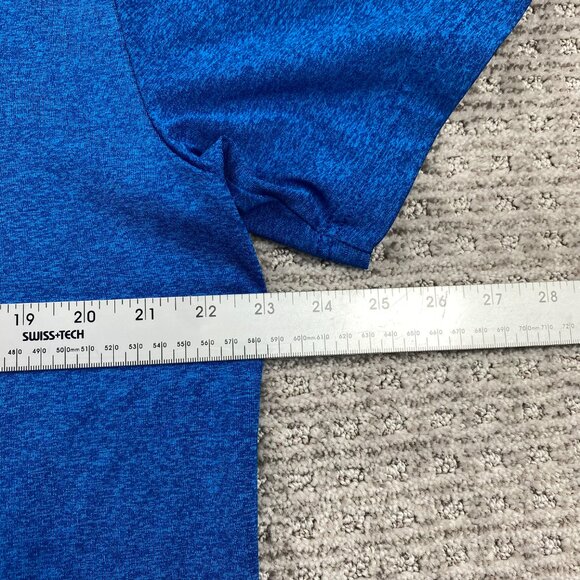 UNDER ARMOUR UA Golf Shirt Men Large Blue The Playoff Polo Loose Outdoor Golfer - Picture 10 of 11